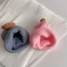 chapeau Tricot Polaire Bébé Ours