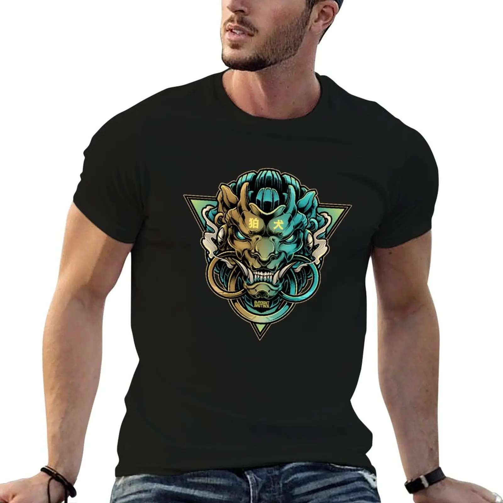 

Komainu T-Shirt black cotton t-shirt plain for man package t shirts with prints t shirts designer T-Shirt