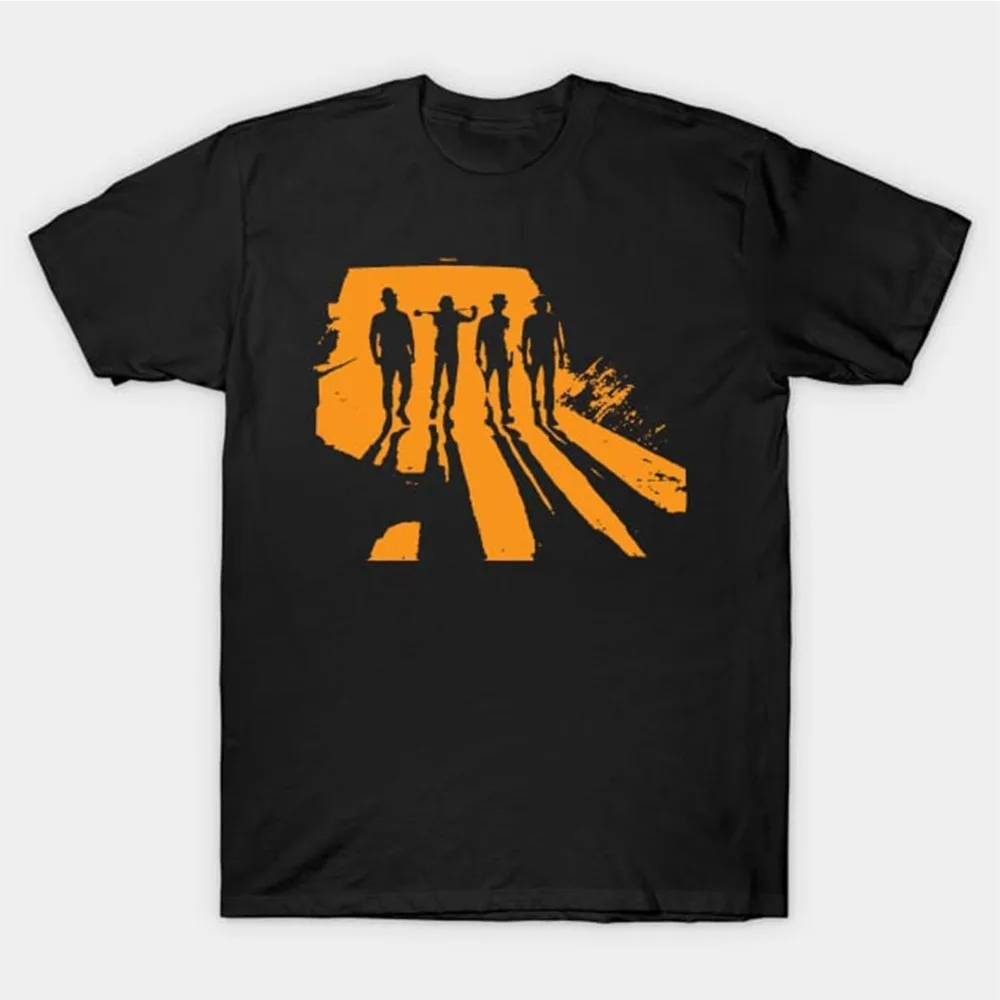 Retro Street Men's' Clockwork Orange 'Language Icon Printed T-shirt Summer Casual Top Suitable for Both Men and Women