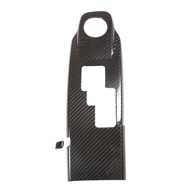 

For Nissan GTR R35 2008-2016 Dry Carbon Fiber Center Console Gear Panel Frame Decoration Cover Trim Interior Spare Parts Parts