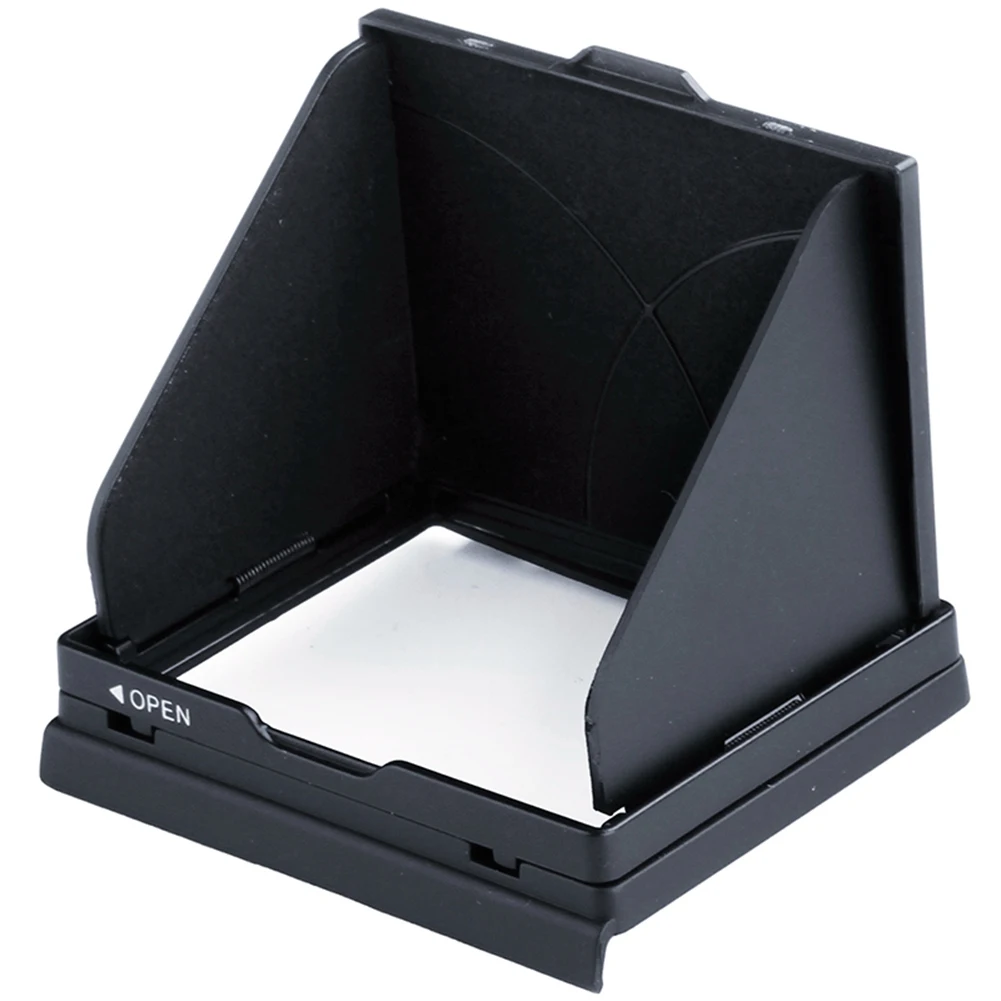 Penutup layar LCD dengan penutup naungan Pop-Up pelindung layar LCD untuk Film pelindung kamera Nikon D750