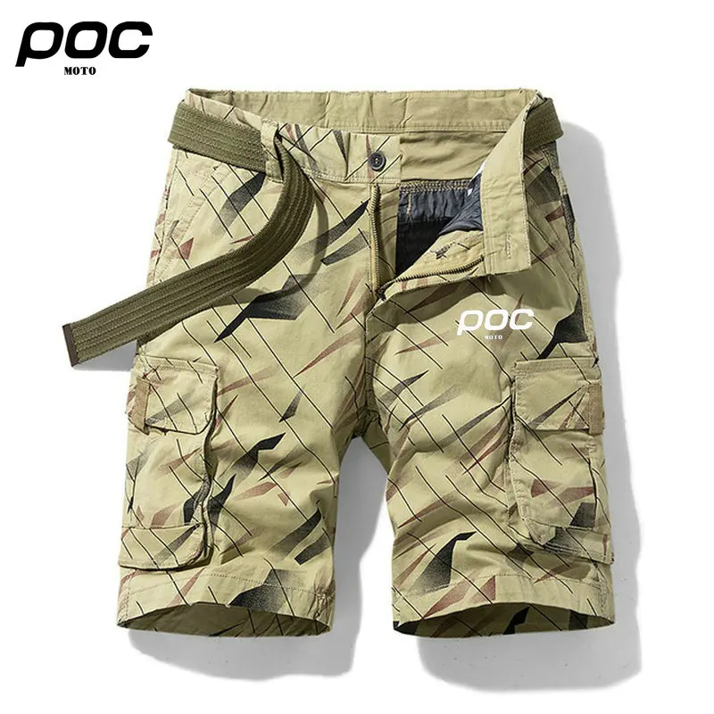 

MOTO POC Cycling Shorts Men Mountain Bike Mtb Shorts Waterproof Breathable Clothes Men Riding Road Shorts Enduro Downhill Pants