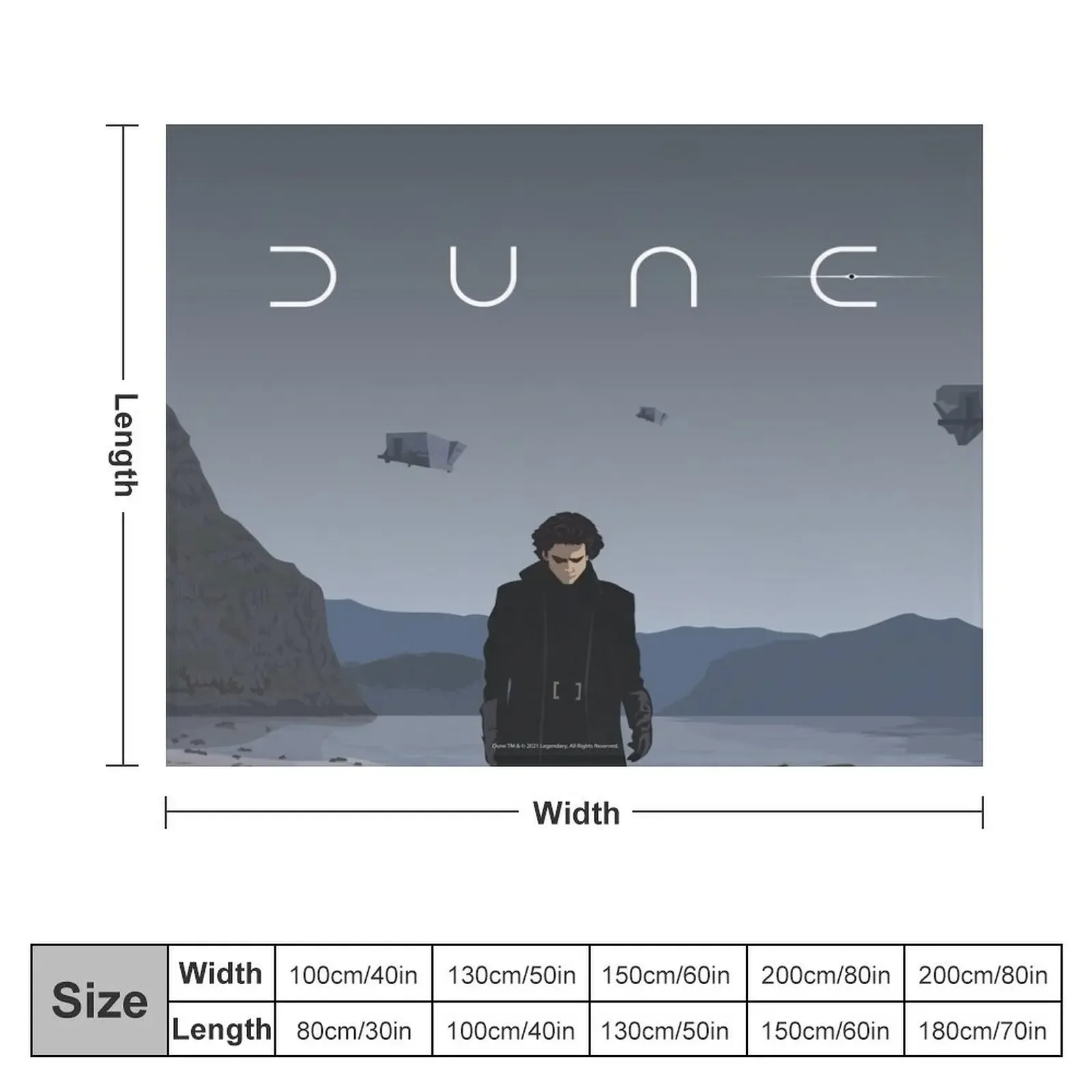 Paul Atreides Throw Blanket Luxury St christmas decoration Blankets