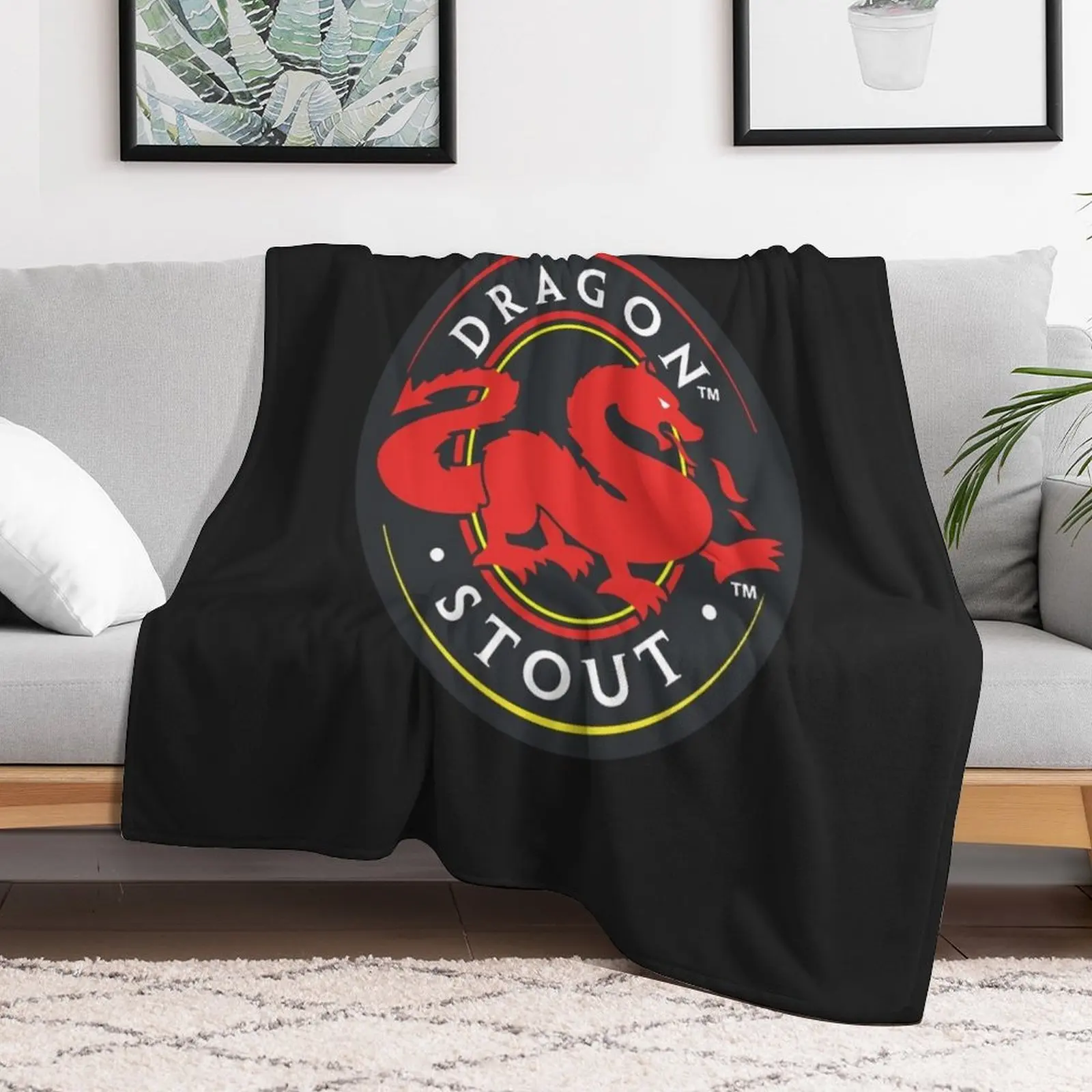 Jamaican Dragon Stout Throw Blanket decorative Luxury Designer warm winter Camping Blankets