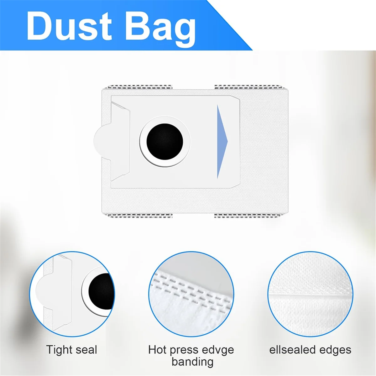 Replacement Parts for ECOVACS DEEBOT X5 Omni, Accessory Kit with Roller Brush, HEPA Filters,Wipes,Dust Bags,Side Brushes