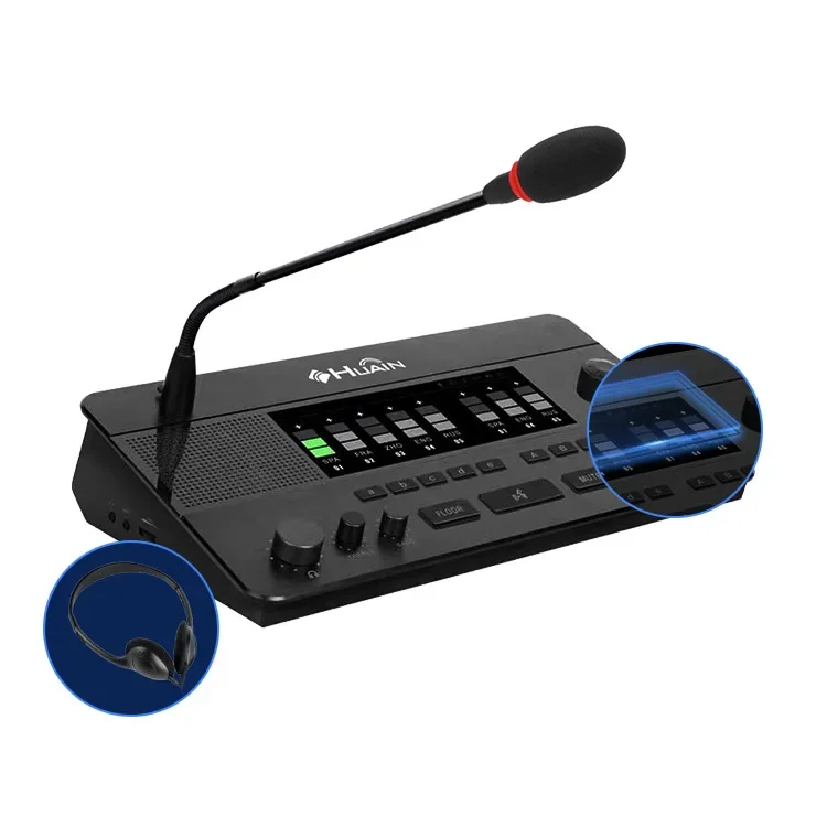 

High End interpretator console language interpreter audio simultaneous interpretation system for international conference