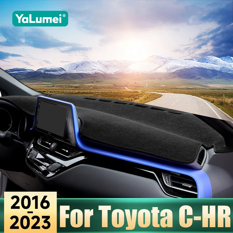 Für Toyota C-HR CHR 2016 2017 2018 2019 2020 2021 2022 2023 Auto Dashboard Abdeckung Sonnenschutz Anti-Uv-matte Vermeiden Licht Zubehör