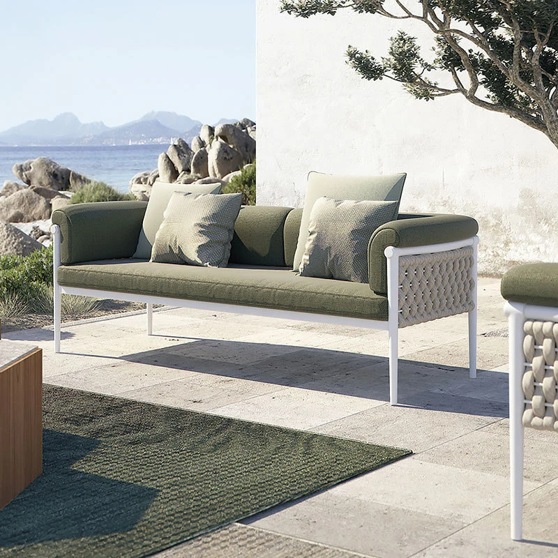 Outdoor Sofa Customized Outdoor Courtyard, Hotel Furniture, Model House Garden Chair, Rattan Sofa