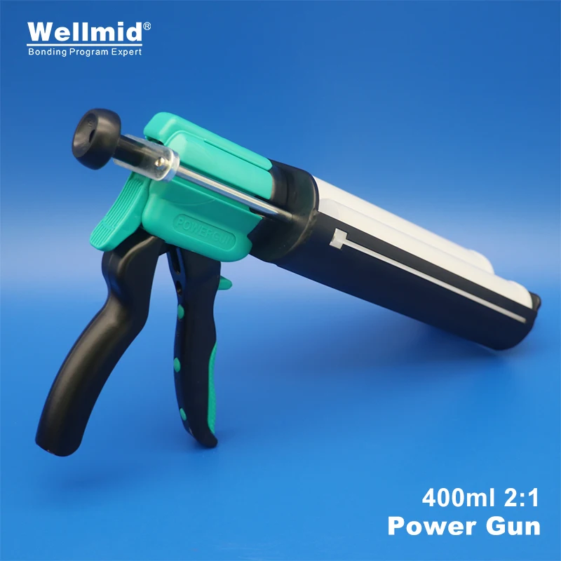 

ARALDITE 400ML 2:1 cartridge AB POWER Gun Manual Caulking Dispensing Gun Mixing Dispensing Dispenser 2014-2 all metal Glue Gun