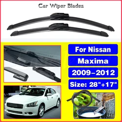 Car Front Wiper Blades For Nissan Maxima 2009 2010 2011 2012 Windshield Windscreen Front Window 28