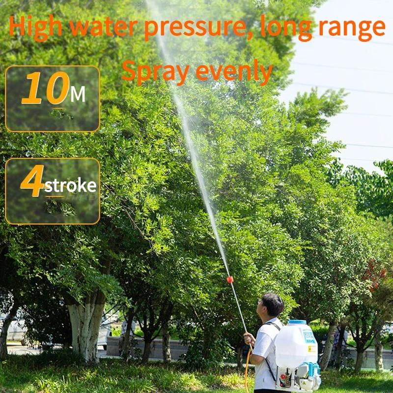 Backpack 4 Stroke Agricultural High Pressure Sprayer 20L 30L Options For Garden Forest Disinfection And Farm Power Spraying