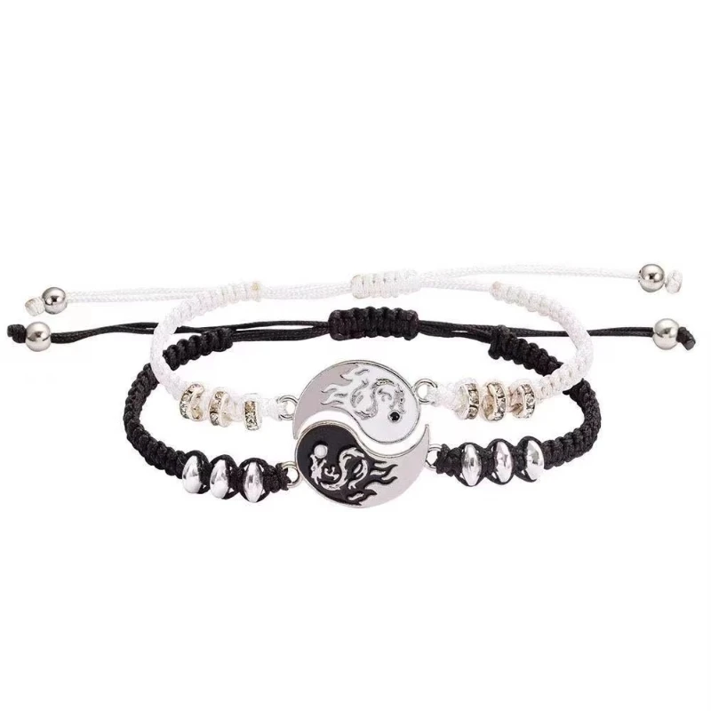 Yin-Yang Adjustable Couple Bracelet Set — product information 6
