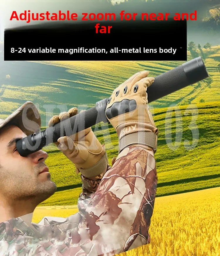 High Power HD Day & Night Vision Monocular Telescope for Adults Professional 10KM Astronomical Viewing