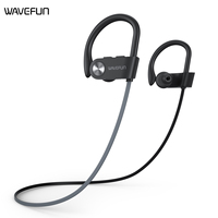 Wavefun XBuds Bluetooth Earphone Wireless Headphones with Ear Hook IPX7 Waterproof Super Bass Sport Earphones Music Gaming Mode