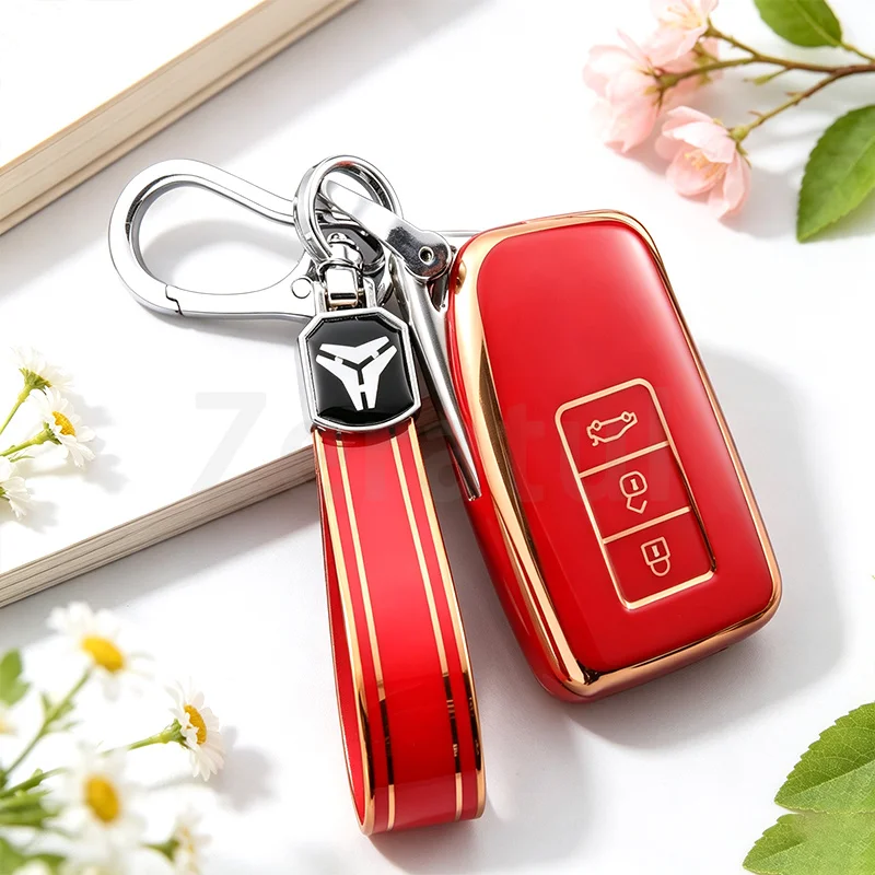 Soft TPU Car Key Case Cover Auto Shell Fob Holder Accessories for Lexus NX GS RX IS ES GX LX RC 200 250 350 LS 450H 300H