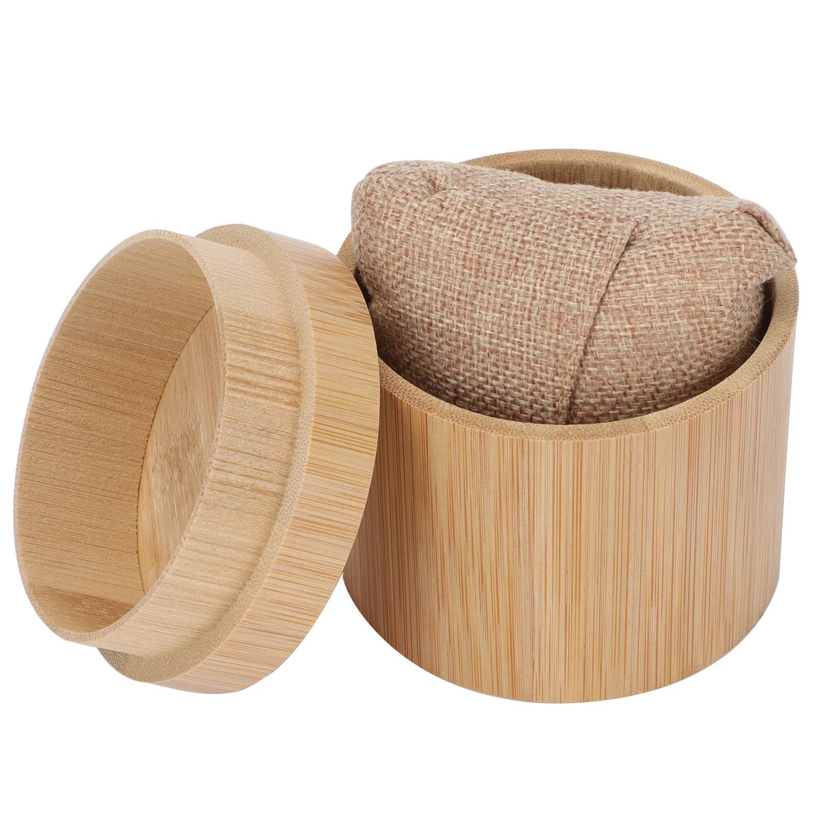 

1 pc Bamboo Watch Box Storage Case For Watches Bracelets Bamboo Packaging Container Simple Durable Watch Holder Gift Case