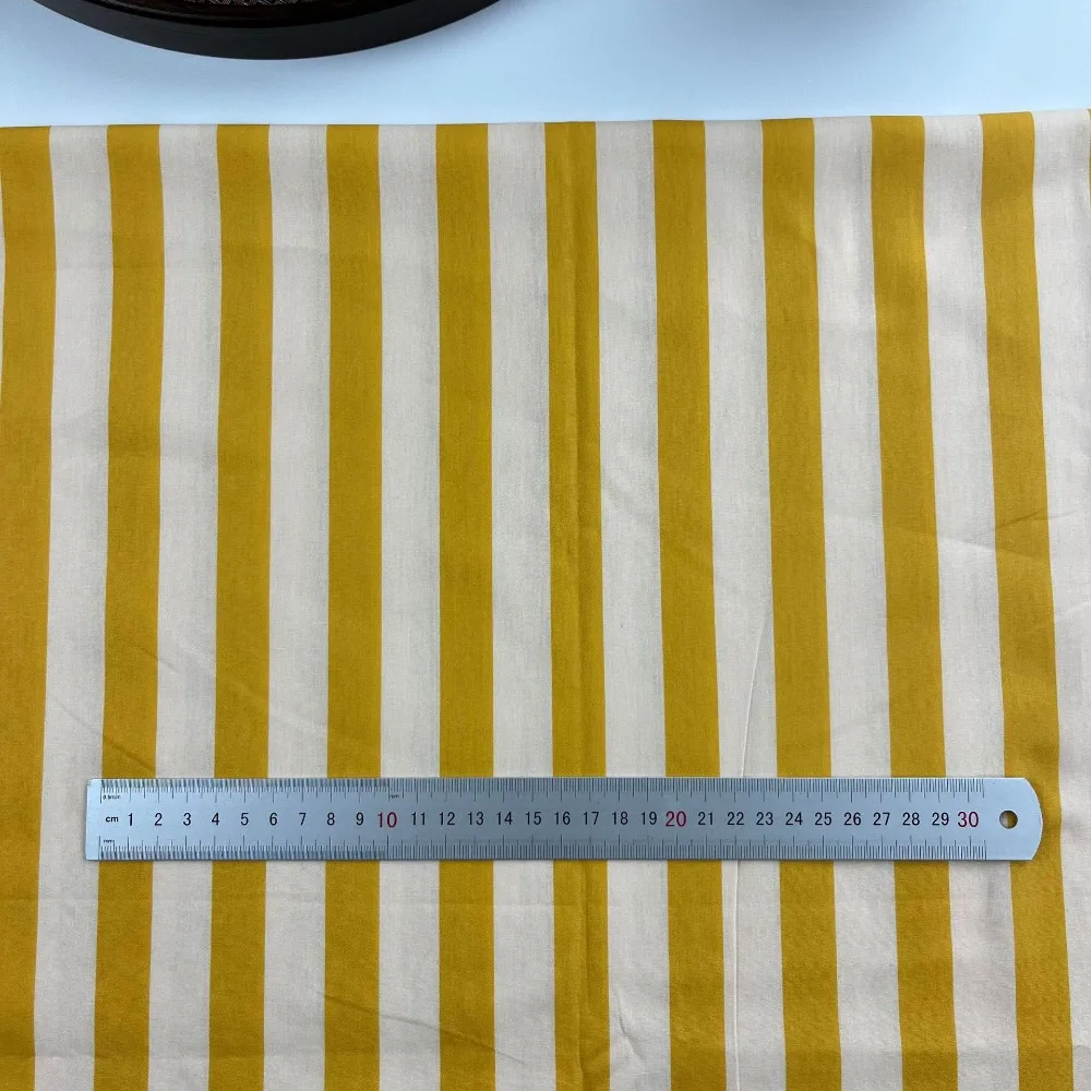150*100cm verticale strepen stof katoen veelkleurig kleding naaimateriaal jurk tafelkleed kussen kleermakersstof