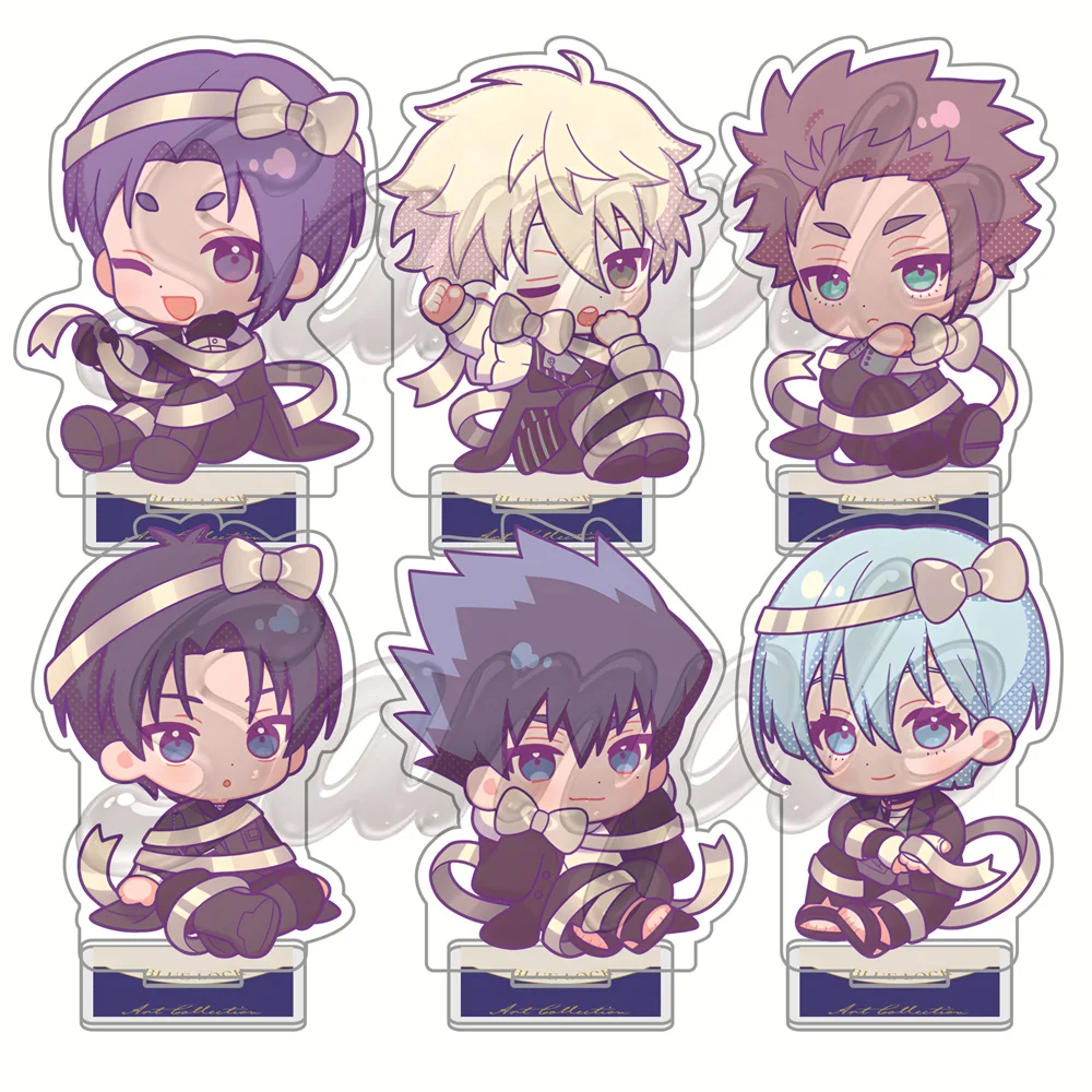 Anime BLUELOCK 10cm Acrylic Stand Double-sided Interlayer Clear HD Printed Tabletop Decorations Accessories Decor Gifts/Keyrings
