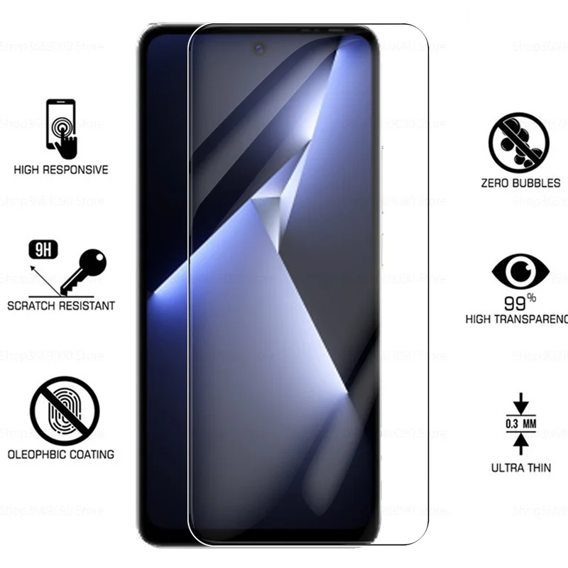 camera lens screen protector glass for Tecno Pova 5 Pro 5Pro Pova5Pro LH8n 4G 6.78inch armor safety tempered glass film cover