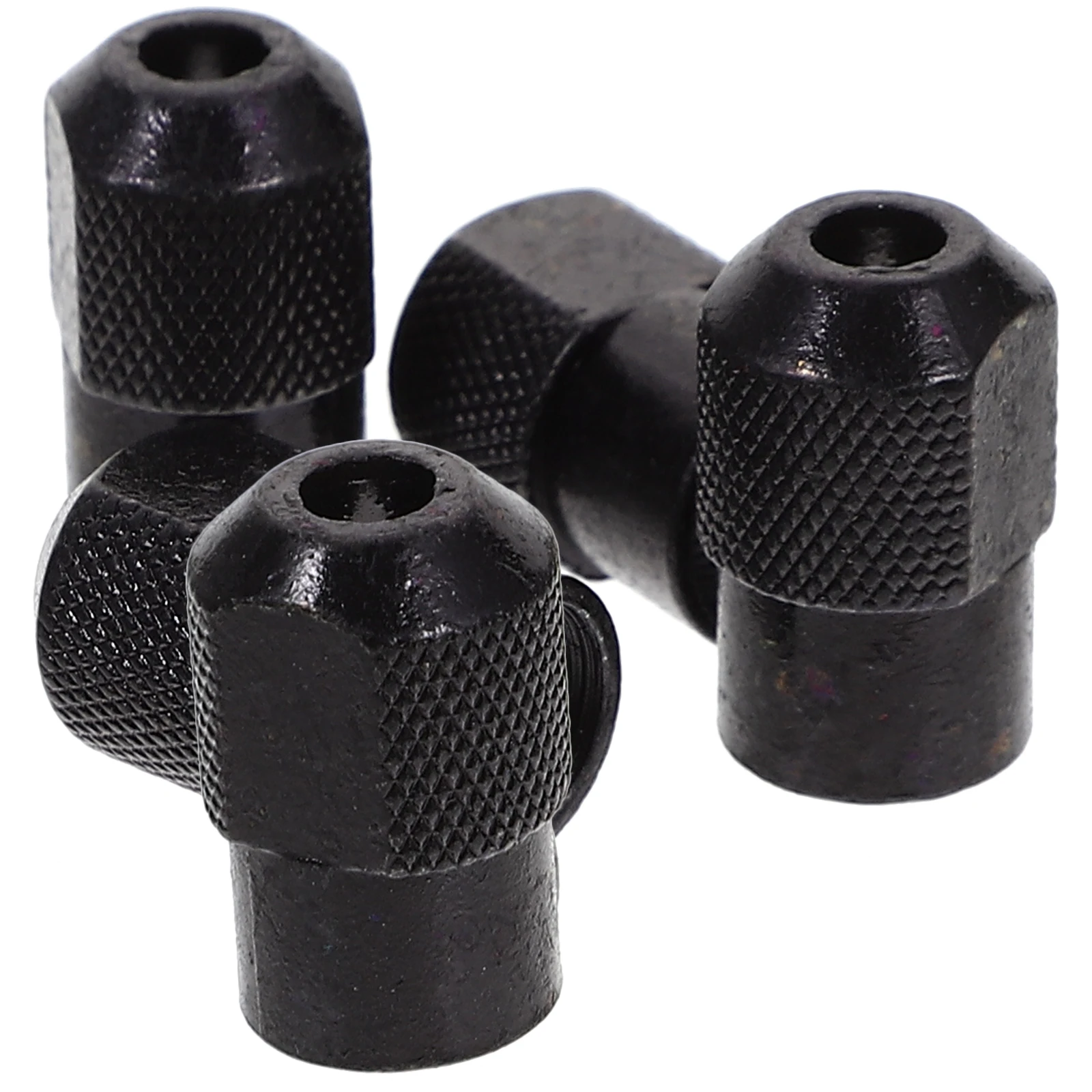 

5pcs Electric Grinder Nuts M8x0.75 Black Fastening Chuck Durable Reliable Wide Application Power Tool Accessories