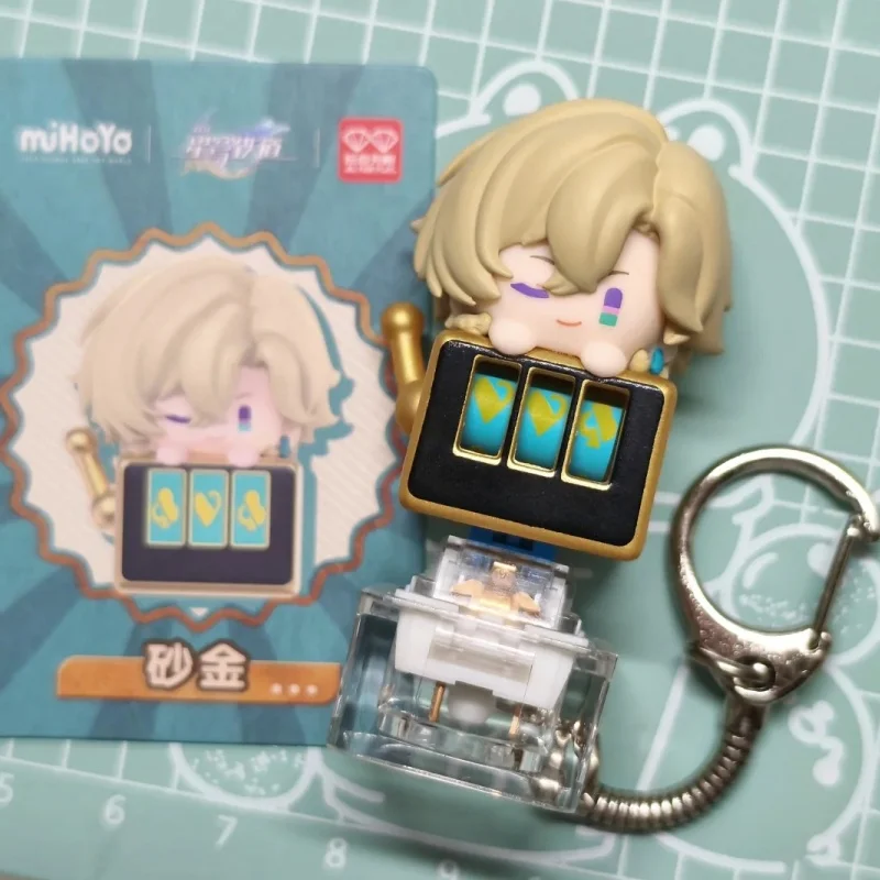 Original spot Keycap Honkai Star Rail Stackable V2 Sereis Blind Box Mini Cute Toy Ornament Toy Birthday Gift Surprise Decoration