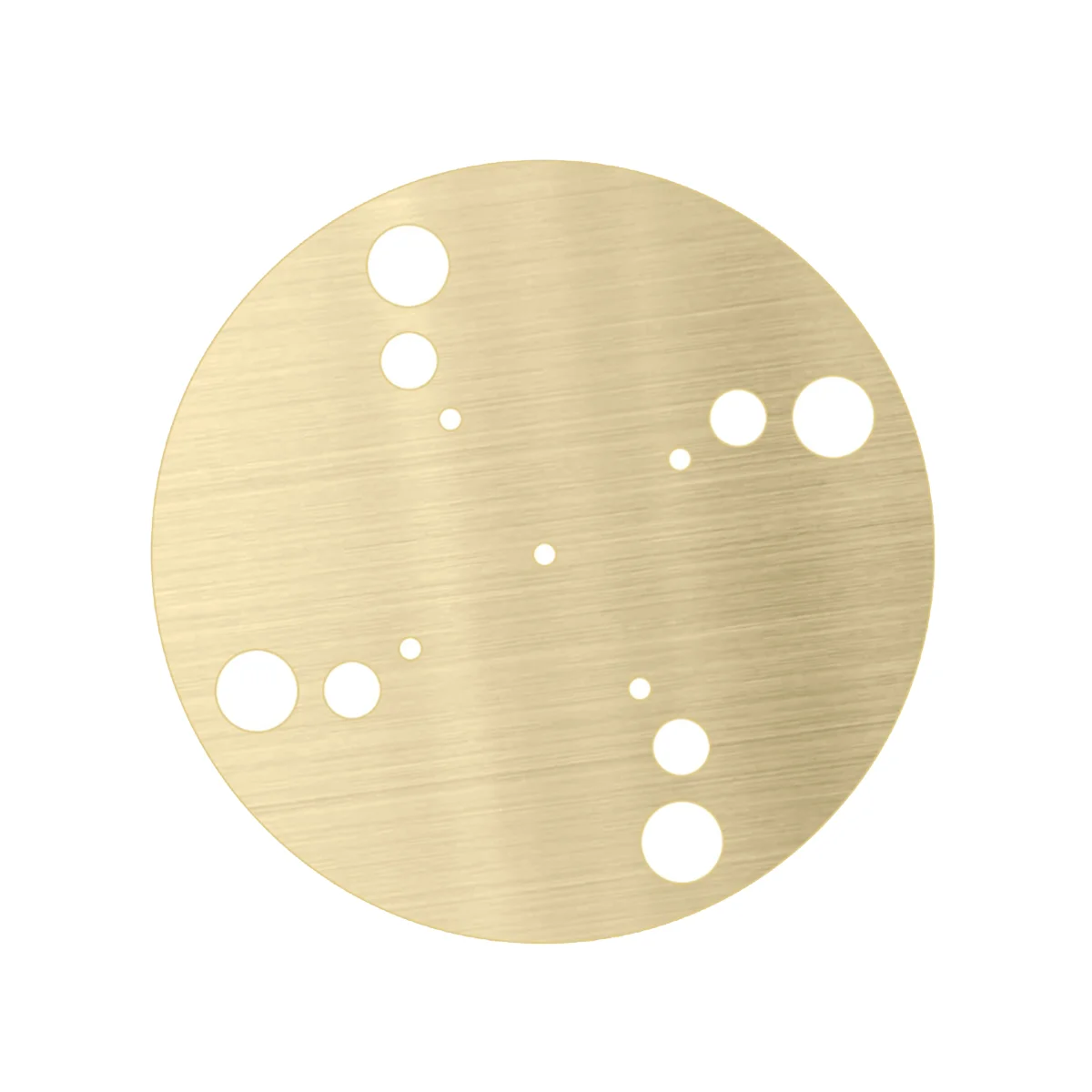 

High-Fidelity Pure Brass Turntable Platter Mat Record Players Pad for LP Vinyl Record Player Home Accessories