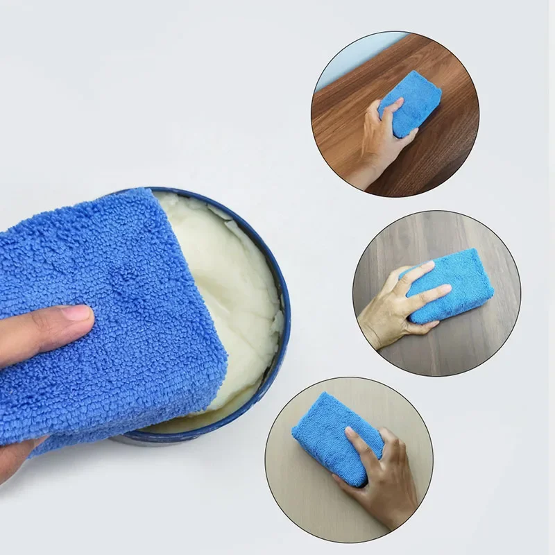 1/3/5/6PCS Car Cleaning Sponge Cloths Car Cleaning Cloths Car Wax Polishing Pad Car Detailing Microfiber Applicators