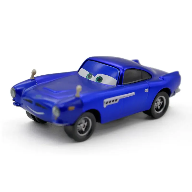 Disney Pixar Car 2 Lightning McQueen Finn McMissile Luigi Guido Sheriff Mater Flo Diecast Metal Model Car Children's Toy Gift