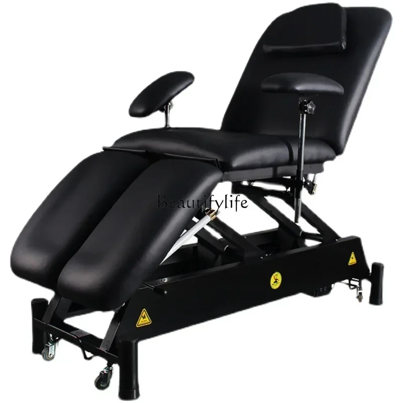 

Electric Tattoo Tattoo Embroidery Bed Multifunctional Facial Bed Lifting Split Leg Full Chair with Back