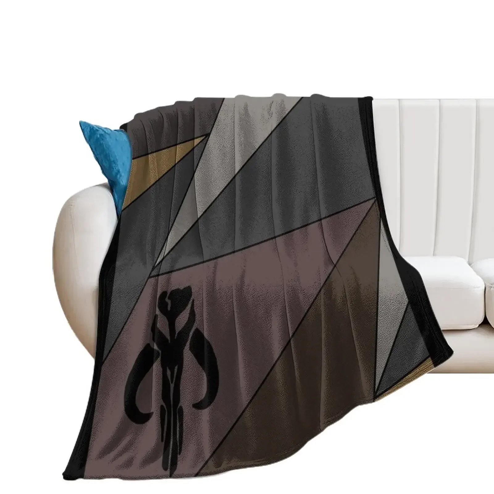 Mando - Abstrakt Throw Blanket heavy to sleep Blankets Sofas Of Decoration Blankets