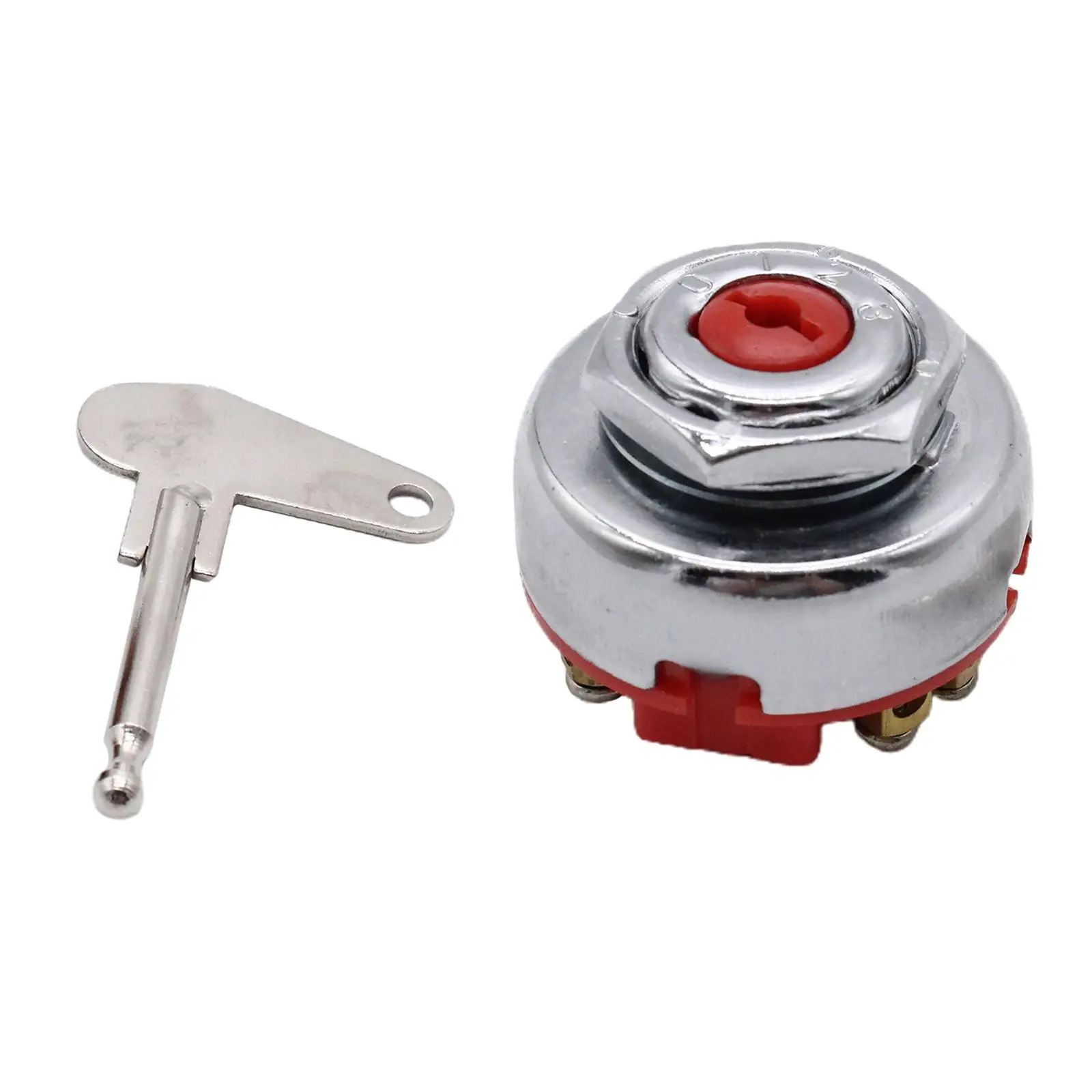 

Ignition Light Switch 8 Pins Repair Part W/Key 6V 12V 24V System