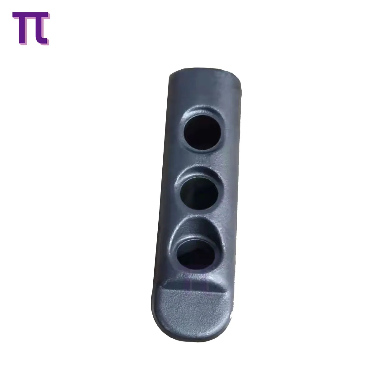 3-hole Road Milling Teeth Holder Side Blades Three in One Shank Block for Road Milling Machine Teeth Seat Cutter Teeth Blade