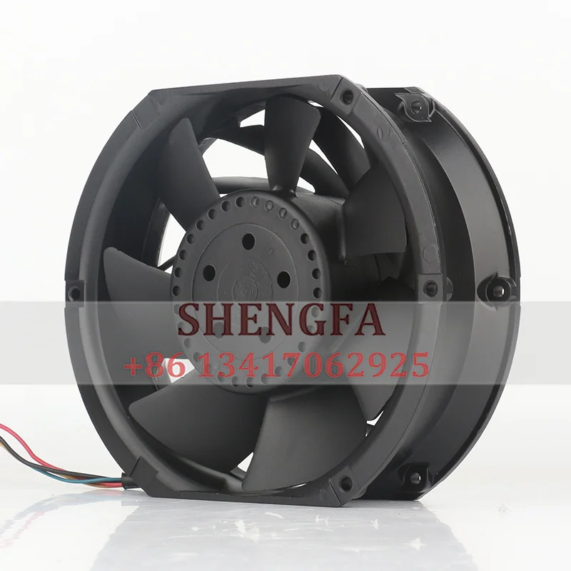 Pour Delta Case ventilateur DC48V 1.22A AHB1548EHG EC AC 17cm convertisseur de fréquence grand Volume d'air ventilateur de refroidissement industriel 170X150X50MM