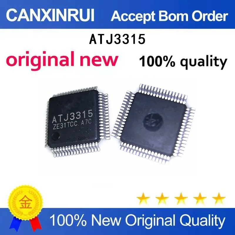 

(5 Pieces) Brand new original ATJ3315D-X ATJ3315 ATJ3315C ATJ3315D QFP