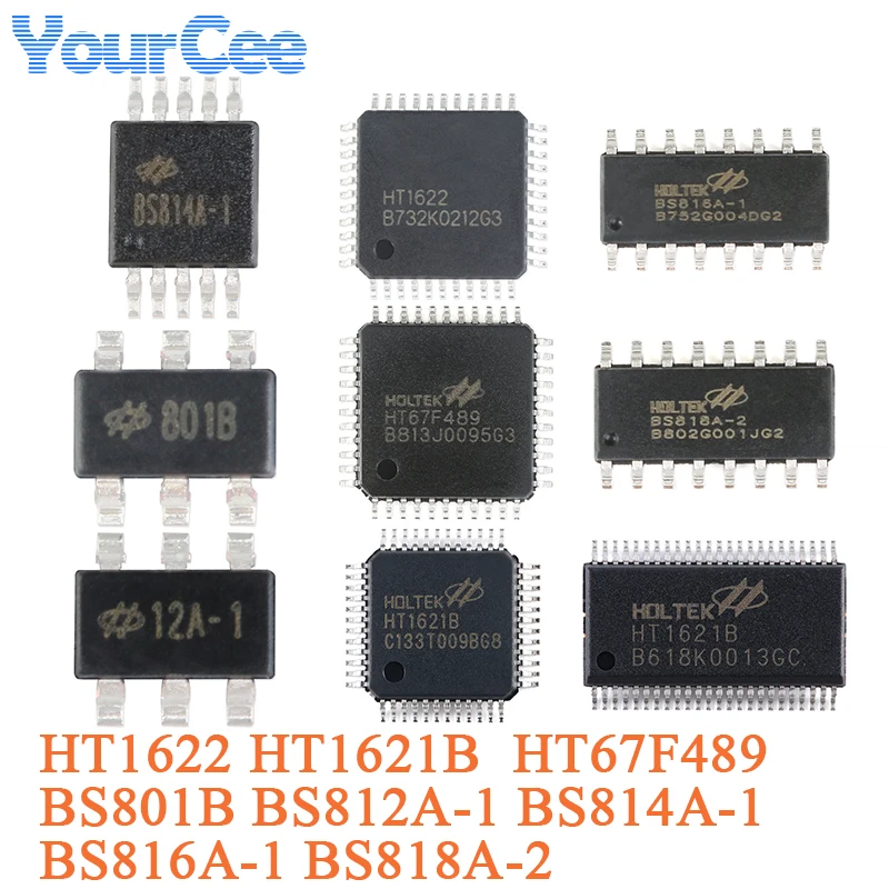 5Pcs Ht1622 Lqfp-44… - image