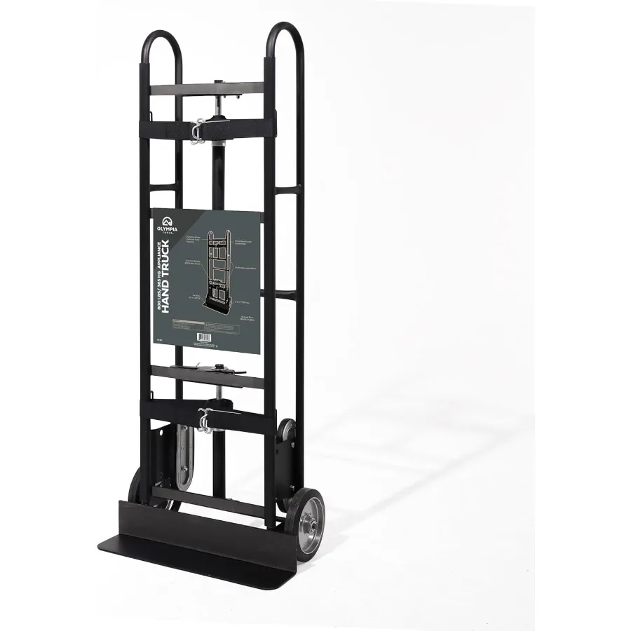 

800LB AutoRecoil Appliance Hand Truck with Easytouse Belt Tightener for Transporting Large and Bulky Appliances such as Refrige