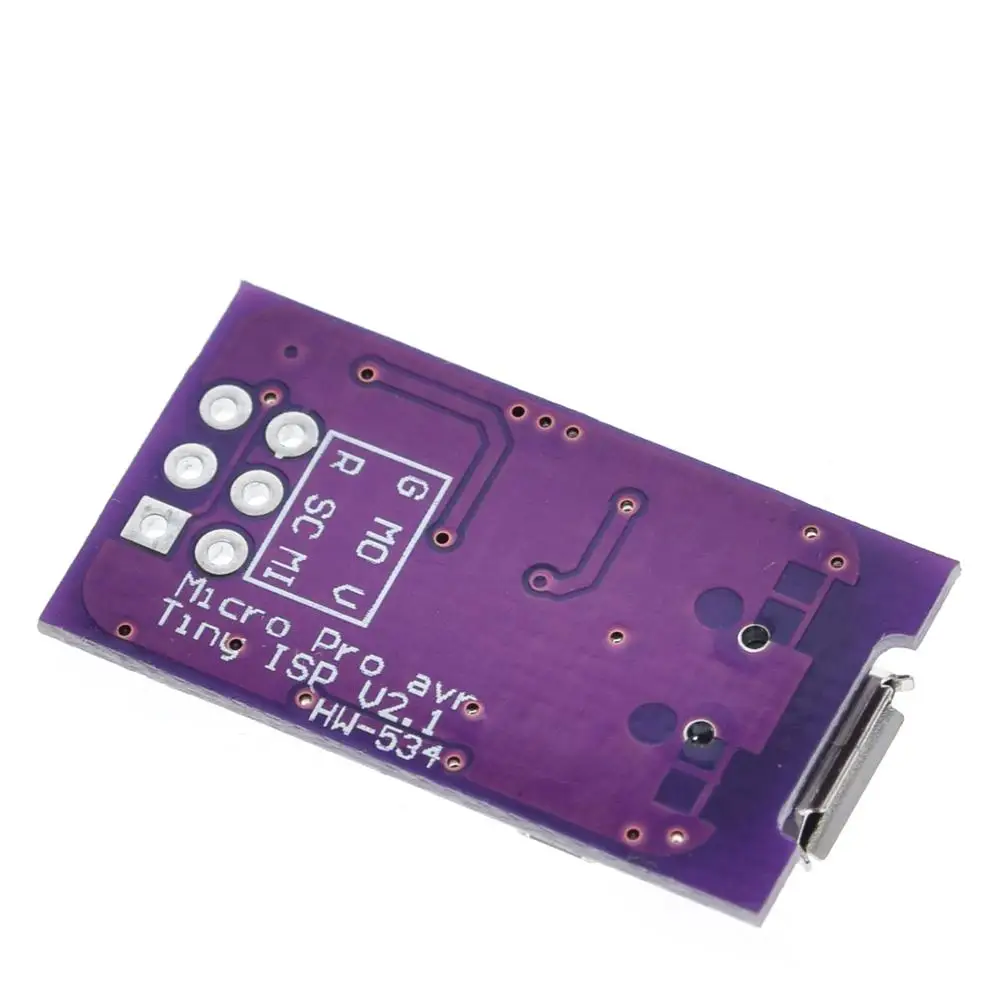 Micro USB Tiny AVR ISP ATtiny44 ATTiny45 ATTiny85 USBTinyISP Programmeur Module Voor IDE Bootloader ISP Microcontroller 5V
