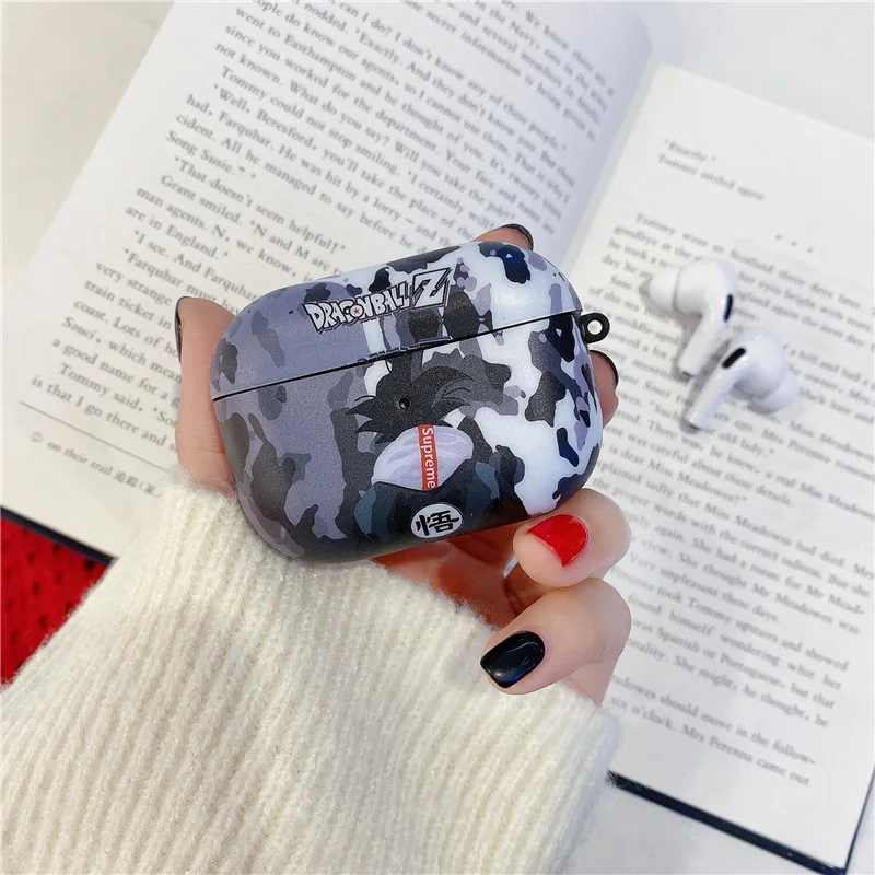 Anime Cartoon Dragon Ball Earphone Case For Apple AirPods 2 3 4 Pro Pro2 Headphone Bluetooth Wireless Headset Protection Cover