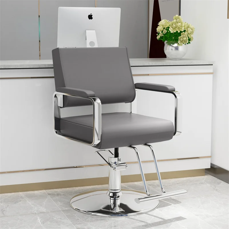 

Ergonomic Professional Barbershop Economic Modern Design Barber Chair Light Luxury Simple Silla Estetica Furniture Barbershop