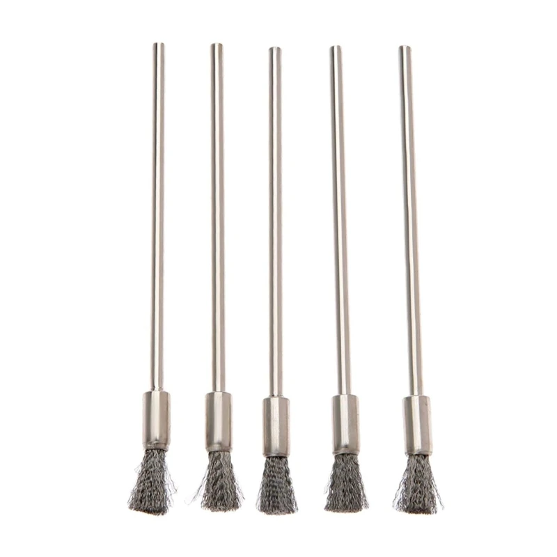 Brass Brush Steel Wire Wheels Brushes Drill Rotary Tools Metal Rust Removal Brush Set For Engraver Polishing Accessories