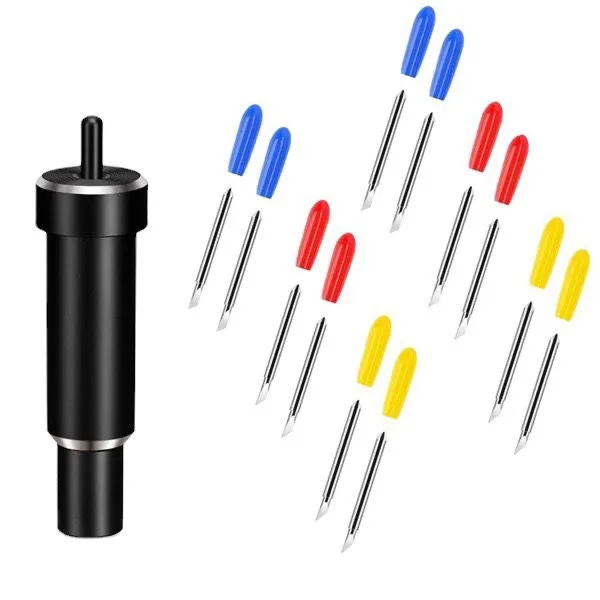 "Faca de plotter de almofada de ar com suporte de lâmina de corte profundo para adesivo de vinil Roland, acessórios de plotter de corte de filme reflexivo"