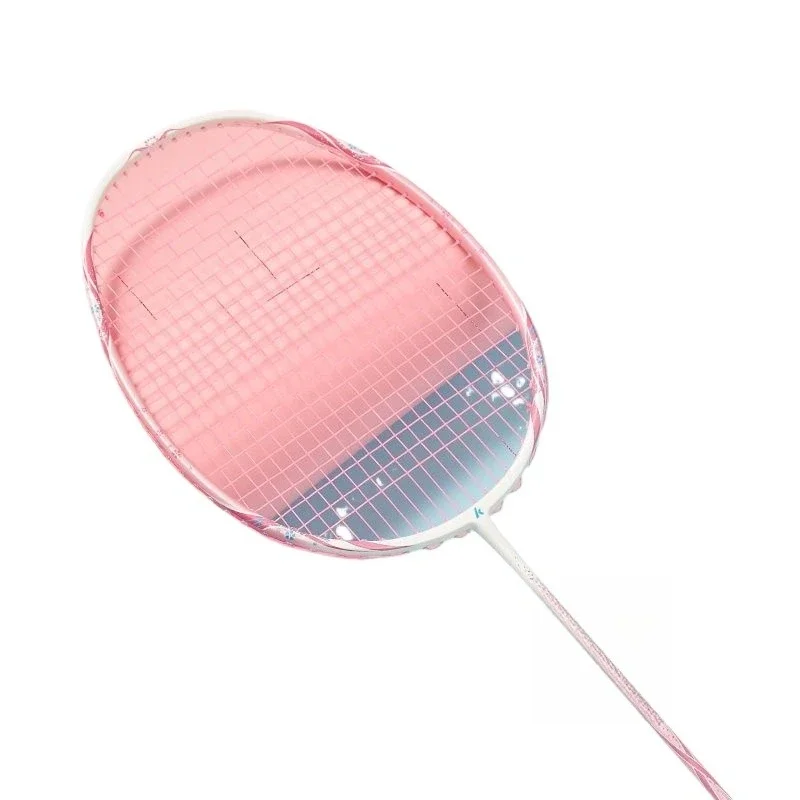 

The badminton racket is specially designed for women with high-value all-carbon fiber.