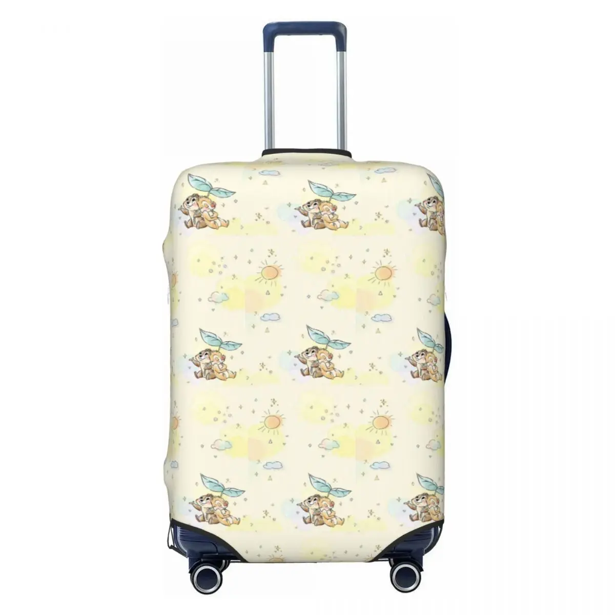 

Забавный чехол для чемодана с изображением Чипа и Дейла, модный защитный чехол для чемодана, подходит для чемоданов 18-32 дюймов