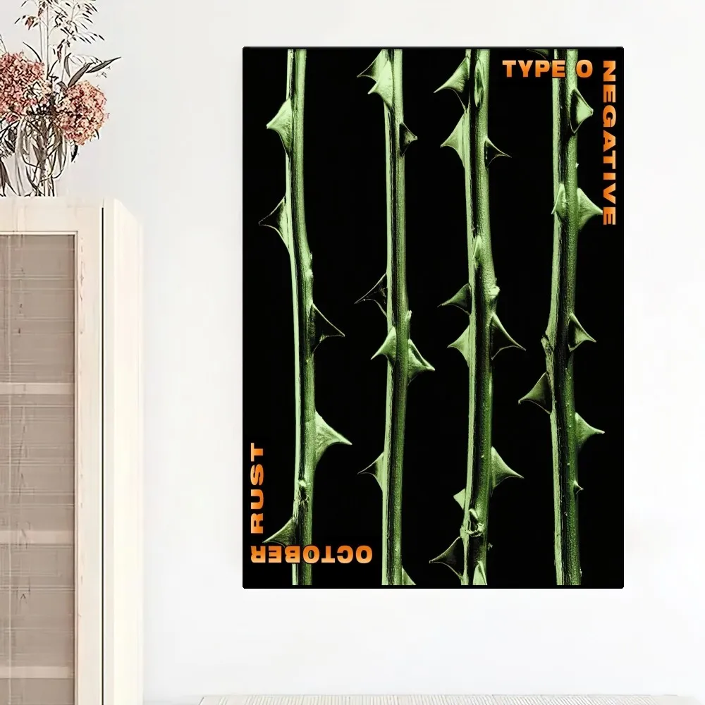 Rock Band T-Type O Negative Poster Painting Wall Pictures For Living Room Decor Sticker