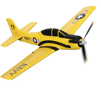 2025 T28 Trojan RC Plane 2.4G 4CH Foam RC Warbird Fighter with Xpilot Self Righting One Key Aerobatic RC Airplane