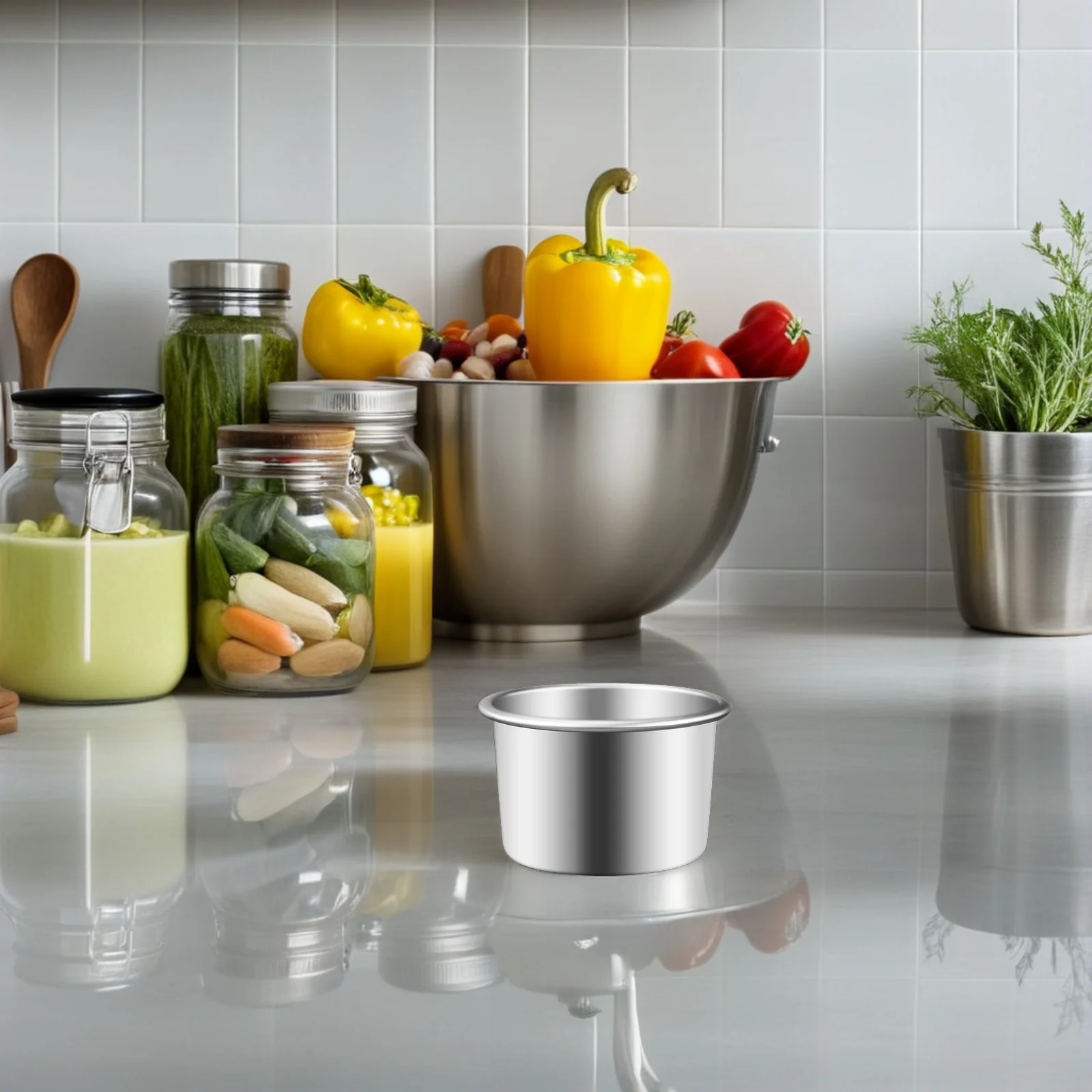 

4 pcs Small Pans Nonstick Round Cake Tins Detachable Bottom Baking Mold For Cheesecake Chiffon Cake Party Picnic Bakeware