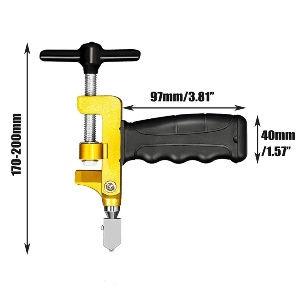 2 In 1 Tile Glass Cutter Floor Cutter For Tile Glass Cutting Construction Tools Cutting Machine Opener Breaker Tools Accessories