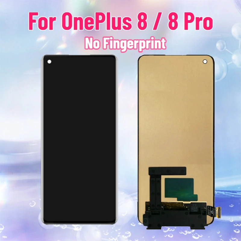 

1+8 1+8 Pro Display LCD for OnePlus 8 LCD Display Touch Screen Digitizer Assembly for Oneplus 8 Pro Display