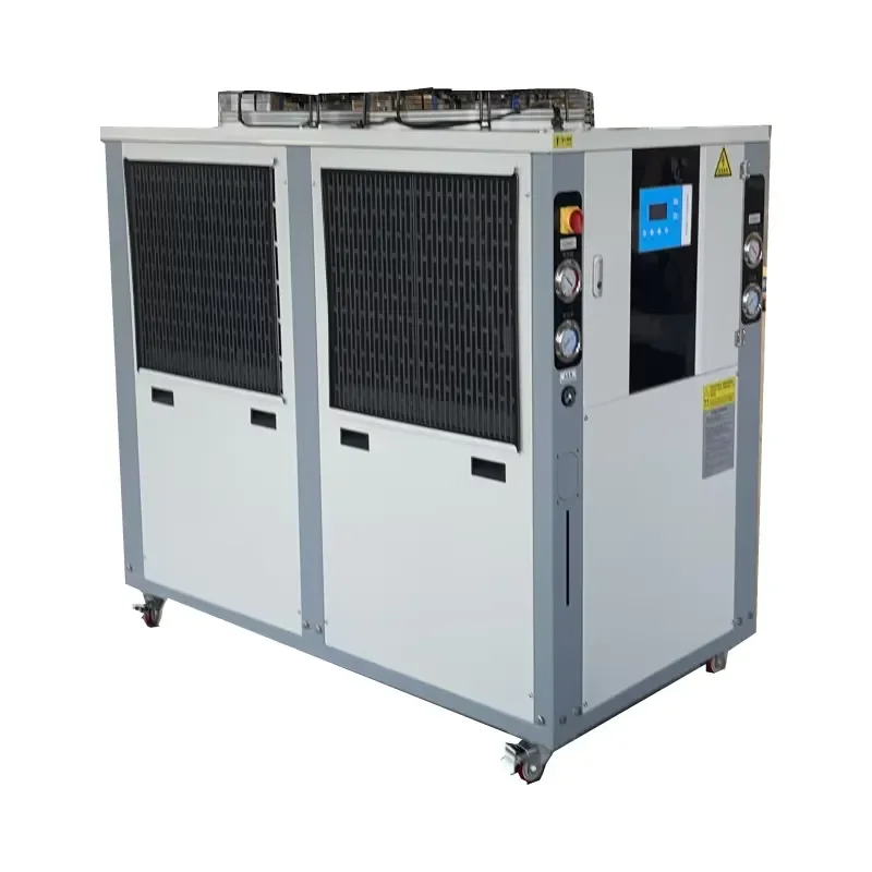 Portable Industrial Air-cooled Type Water Chiller 1HP~50HP with Inbuilt Water Pump for Production Line and Laboratory