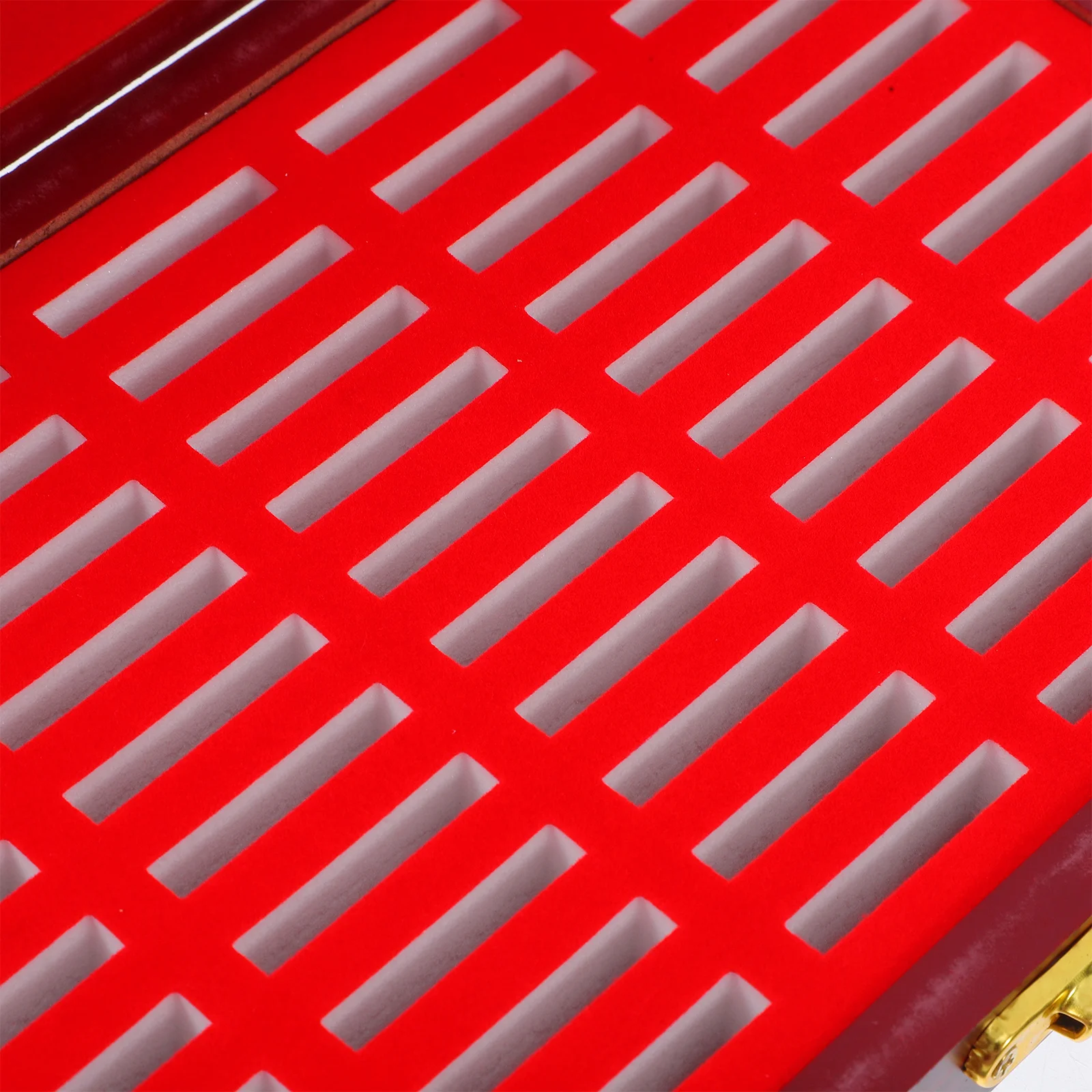 1 قطعة صندوق تخزين العملات المعدنية الخشب الألياف البناء حامل العملات المعدنية المحمولة للعملات الفضية تصميم مشبك سهل الإغلاق